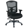 Pro-Line II ProGrid Back Office Chair with Leather and Mesh Seat - OSP-95344