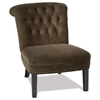 Avenue Six Cortez Tufted Chair in Queens Chocolate - OSP-CTZ52-C53