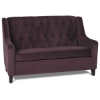 Avenue Six Curves Purple Tufted Loveseat - OSP-CVS523-P57
