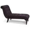 Avenue Six Curves Purple Tufted Chaise Lounge - OSP-CVS72-P57