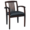 Napa Espresso Wood Guest Chair with Curved Armrests (Set of 2) - OSP-NAP-992-ESP