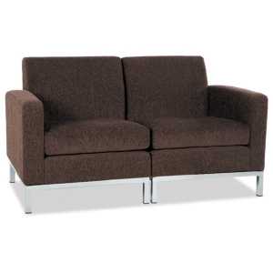 Park Avenue Chocolate Chenille Loveseat 