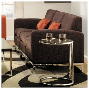 Park Avenue Chocolate Chenille Sofa 