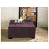 Avenue Six Purple Regent Tufted Ottoman - OSP-RGT905-P57