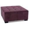 Avenue Six Purple Regent Tufted Ottoman - OSP-RGT905-P57