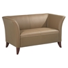 Contemporary Loveseat with Cherry Finished Feet - OSP-SL1872