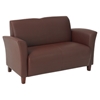Breeze Armchair, Loveseat, and Sofa Set in Wine Eco-Leather - OSP-SL2271EC6-SL2272EC6-SL2273EC6
