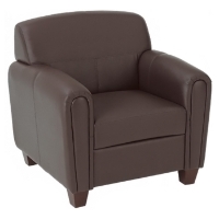 Pillar Club Chair in Espresso