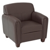 Pillar Armchair, Loveseat, and Sofa Set in Espresso - OSP-SL2571U1-SL2572U1-SL2573U1