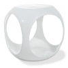Avenue Six Slick Cube White Occasional Table - OSP-SLK311