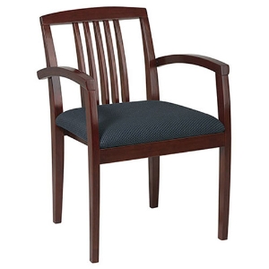 Sonoma Guest Chair with Wood Slat Back (Set of 2) 