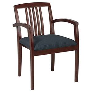 Sonoma Guest Chair with Wood Slat Back (Set of 2) 