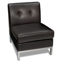Avenue Six Wall Street Armless Chair