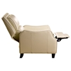 Duncan Bustle-Back Reclining Chair - Emerson Cream Leather - OHF-150-10EMRCREME