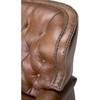 Cambridge Leather Recliner - Button Tufted, Shalimar Saddle - OHF-2568-10SHLSAD