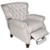 Cambridge Reclining Chair - Tufted, Brussels Linen Fabric - OHF-2568-10BRULIN