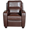 Brice Contemporary Recliner Chair - Harlee Brown Leather - OHF-738-10HARBRW