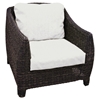 Outdoor Bay Harbor Wicker Lounge Chair - Fabric Cushion - PAD-OL-BAH01