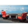 Outdoor Malaga Swivel Rocking Chair - Cushions, Wicker - PAD-OL-MAL28