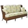 Palm Beach Outdoor Wing Sofa - Cushions, Rattan Weave - PAD-OL-PLB04