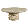 Stone Stack 60" Round Chat Table - PAD-OL-SSTTOP-60-OL-SST05BASE