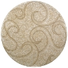48" Round Chat Table - Mosaic Top, Rattan Weave, Cast Stone - PAD-OL-WAVTOP-48-OL-VST05BASE