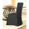 Pacific Beach Dining Chair - Black Slipcover - PAD-PCB12-BLK