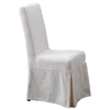 Pacific Beach Dining Chair - Sun Bleached White Slipcover - PAD-PCB12-SBW