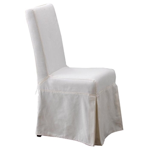 Pacific Beach Dining Chair - Sun Bleached White Slipcover 