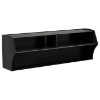 Altus Black Wall Mounted Audio Video Console - PRE-BCAW-0200-1