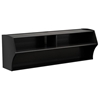 Altus Black Wall Mounted Audio Video Console - PRE-BCAW-0200-1