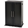 Garrett Locking Media Storage Cabinet with Shaker Doors - PRE-XLS-0192