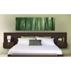 Series 9 Designer Floating King Headboard with Nightstands - Espresso - PRE-EHHK-0520-2K