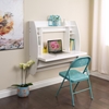 Floating Desk with Storage - White - PRE-WEHW-0200-1