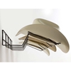 Cowboy Hat Rack - Coated Wire, Black 