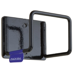 Mount Anywhere Pistol Rack - Coated Wire, Black 