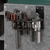 The Holster Gun Safe Rack - 5 Pistols, Black - RCKM-6024