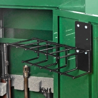 The Holster Gun Safe Rack - 5 Pistols, Black