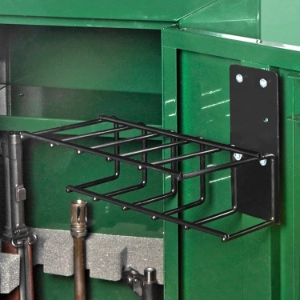 The Holster Gun Safe Rack - 5 Pistols, Black 