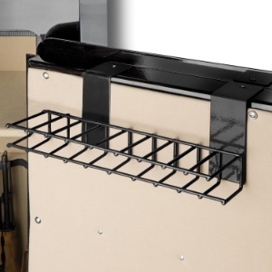 The Holster Gun Safe Rack - 9 Pistols, Black 