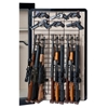 The Maximizer Full Door Gun Safe Organizer - 9 Rifles, 18 Pistols - RCKM-6047