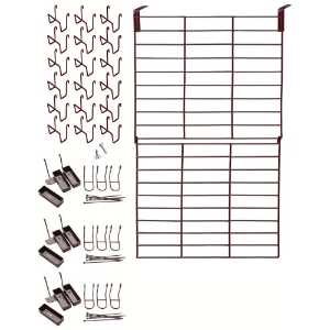 The Maximizer Full Door Gun Safe Organizer - 9 Rifles, 18 Pistols 