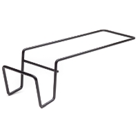 Bed Buddy Pistol Holder - Coated Wire, Black