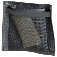Gun Safe Rack Small Pouch - Nylon Mesh, Black