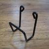 Large Handgun Holder - Coated Wire, Black 
