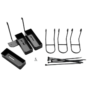3 Piece Rifle Holder Set - Black 