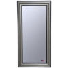 Rectangular Mirror - Antique Smoke & Black Frame 