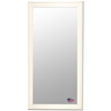 Rectangular Mirror - Barnwood White & Cream Frame - RAY-R013T