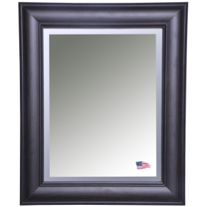 Wall Mirror - Brazilian Walnut Frame, Beveled Glass 