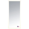 Rectangular Mirror - White Driftwood Frame - RAY-R005T